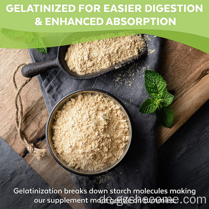 Maca Root Tongkat Ali Ginseng Stärke Maca -Kapseln